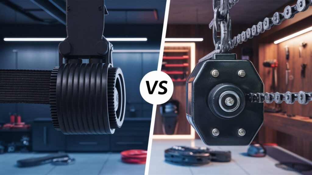Belt vs Chain Garage Door Opener: Which Is the Best Choice for Your Home?