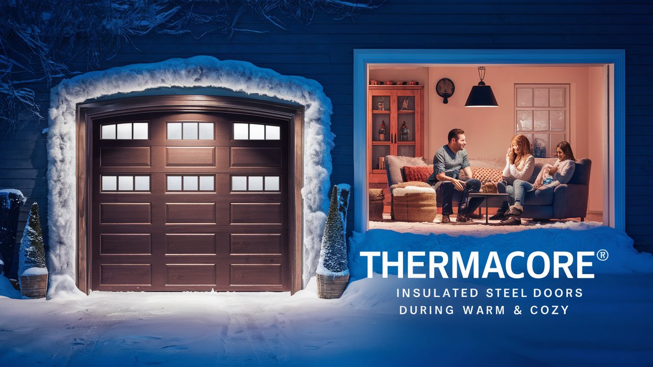 Benefits of Thermacore® Insulated Steel Garage Doors this Winter
