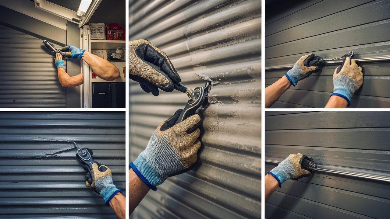 How to Fix a Minor Dent in Your Garage Door