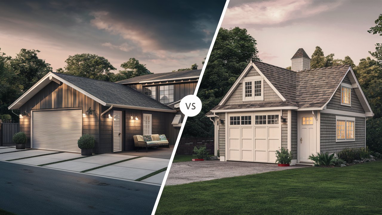 Attached vs. Detached Garages