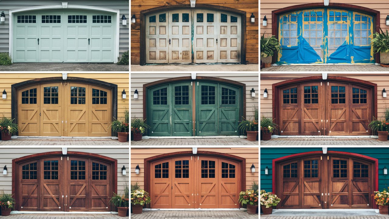 Best Tips On How To Paint Your Wooden Garage Door