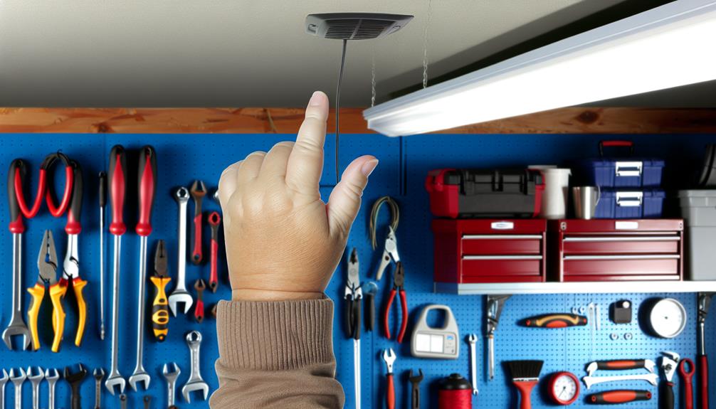 Remove Garage Door Opener Cord